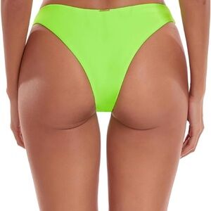RELLECIGA Women's Cheeky Bikini Bottom Size Small Neon Brand New without tags